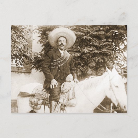 Pancho Villa Briefkaart (Voorkant)
