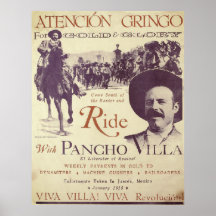 Pancho Villa Gringo met  kunstwerk