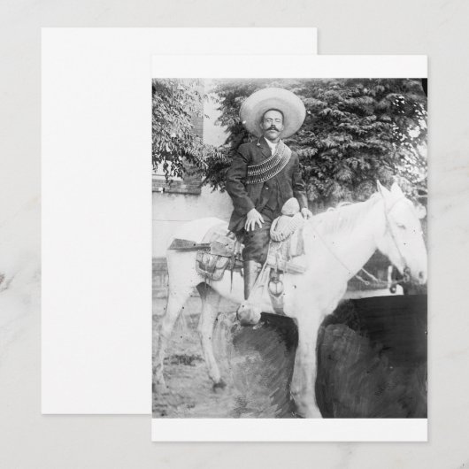 Pancho Villa Kaart (Voorkant / Achterkant)