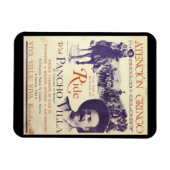 Pancho Villa Mexicaanse generaal Cowboy Outlaw Magneet (Horizontaal)