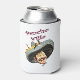Pancho Villa 🔥 Mexicaanse held Algemeen Blikjeskoeler