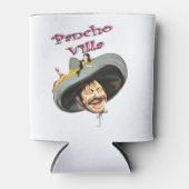 Pancho Villa 🔥 Mexicaanse held Algemeen Blikjeskoeler (Voorkant)