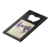 Pancho Villa 🔥 Mexicaanse held Algemeen Creditkaart Flessenopener (Voorkant Gekanteld)