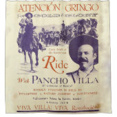 Pancho Villa 🔥 Mexicaanse held Algemeen Douchegordijn (Voorkant)