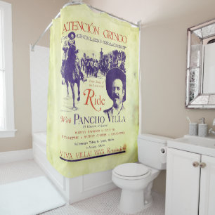 Pancho Villa 🔥 Mexicaanse held Algemeen Douchegordijn