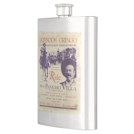 Pancho Villa 🔥 Mexicaanse held Algemeen Flacon (Links)