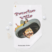 Pancho Villa 🔥 Mexicaanse held Algemeen Golfhanddoek (Insitu)