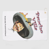 Pancho Villa 🔥 Mexicaanse held Algemeen Golfhanddoek (Horizontaal)