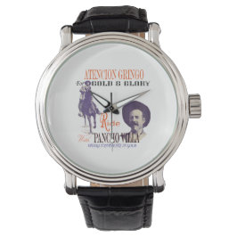 Pancho Villa 🔥 Mexicaanse held Algemeen Horloge