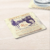 Pancho Villa 🔥 Mexicaanse held Algemeen Kartonnen Onderzetters (Schuin)