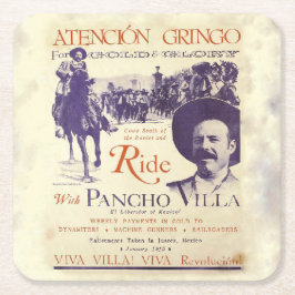 Pancho Villa 🔥 Mexicaanse held Algemeen Kartonnen Onderzetters