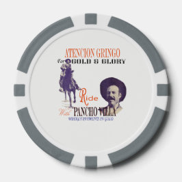 Pancho Villa 🔥 Mexicaanse held Algemeen Poker Chips