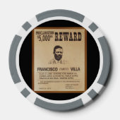 Pancho Villa 🔥 Mexicaanse held Algemeen Pokerchips (Achterkant)