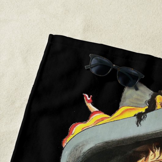 Pancho Villa 🔥 Mexicaanse held Algemeen Strandlaken (In situ)