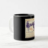 Pancho Villa 🔥 Mexicaanse held Algemeen Tweekleurige Koffiemok (Voorkant links)