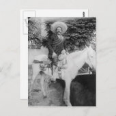 Pancho Villa Mexicaanse Revolutionaire Generaal Briefkaart (Voorkant / Achterkant)