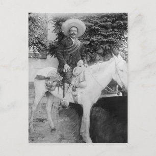 Pancho Villa Mexicaanse Revolutionaire Generaal Briefkaart