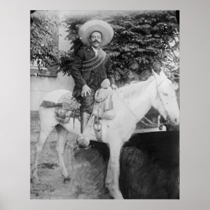 Pancho Villa Mexicaanse Revolutionaire Generaal Poster