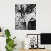 Pancho Villa Mexicaanse Revolutionaire Generaal Poster (Thuiskantoor)