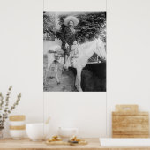 Pancho Villa Mexicaanse Revolutionaire Generaal Poster (Keuken)