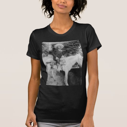 Pancho Villa Mexicaanse Revolutionaire Generaal T-shirt (Voorkant)