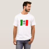 Pancho Villa Mexicaanse vlag T-shirt (Voorkant volledig)