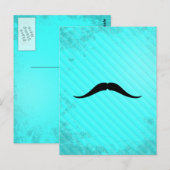 Pancho Villa Mustache Briefkaart (Voorkant / Achterkant)
