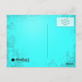 Pancho Villa Mustache Briefkaart (Achterkant)