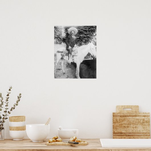 Pancho Villa Poster (Keuken)