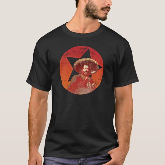 Pancho Villa  Red Star T-shirt (Voorkant)