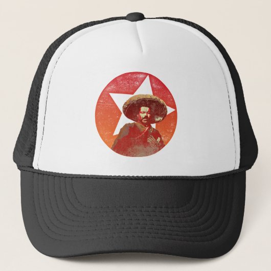 Pancho Villa  Red Star Trucker Pet (Voorkant)