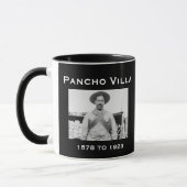 Pancho Villa uit Mexico Portret Mok (Links)