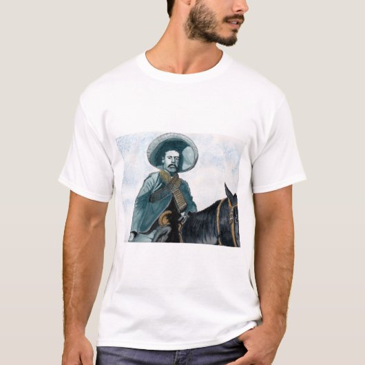 Pancho Villa Watercolor T-shirt (Voorkant)