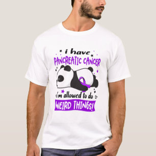 Pancreas Cancer Awareness Month Ribbon Giften T-shirt