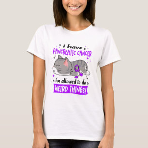 Pancreas Cancer Awareness Month Ribbon Giften T-shirt