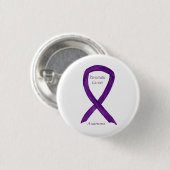 Pancreas Cancer Awareness Ribbon Custom Art Pins Ronde Button 3,2 Cm (Voorkant /achterkant)