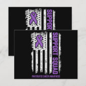 Pancreas Cancer Support Squad Pancreatic Cancer Bedankkaart (Voorkant / Achterkant)