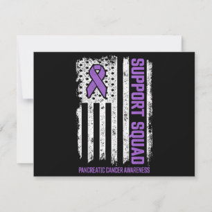 Pancreas Cancer Support Squad Pancreatic Cancer Bedankkaart