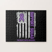 Pancreas Cancer Support Squad Pancreatic Cancer Legpuzzel (Horizontaal)