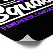 Pancreas Cancer Support Squad Pancreatic Cancer Poster (Hoek)