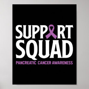Pancreas Cancer Support Squad Pancreatic Cancer Poster
