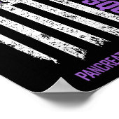 Pancreas Cancer Support Squad Pancreatic Cancer Poster (Hoek)