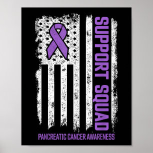Pancreas Cancer Support Squad Pancreatic Cancer Poster