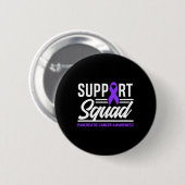 Pancreas Cancer Support Squad Pancreatic Cancer Ronde Button 5,7 Cm (Voorkant /achterkant)