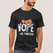 Pancreas Diabetes Awareness Blood Sugar Diabetic S T-shirt (Voorkant)