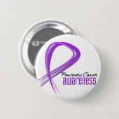 Pancreas-lint voor kankerverwekkende stoffen ronde button 5,7 cm (Voorkant /achterkant)