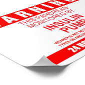 Pancreas Warning Poster (Hoek)