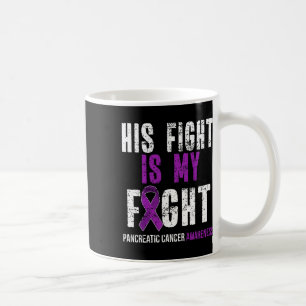 Pancreaskanker Awareness Survivor Gift Paarse R Koffiemok