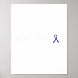 Pancreaskanker bestrijden Kankerlint 16 Poster