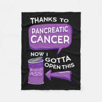Pancreaskanker Bewustheid Adenocarcinoom Stomach Fleece Deken